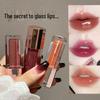 PINKYFOCUS True Color Lightweight Moisturizing Lip Gloss - Translucent, Watery, Plumping, Mirror Finish for Autumn/Winter Makeup.