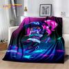 Games S-Splatoon Cartoon Soft Plush Blanket,Flannel Blanket Children Throw Blanket for Living Room Bedroom Bed Sofa Picnic Cover
