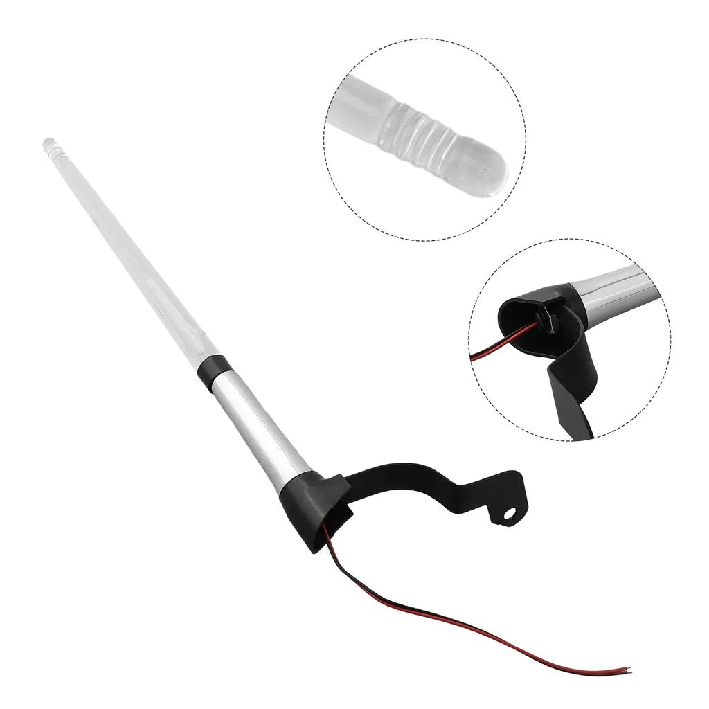 Car Antenna Masts Car External Lighting Antenna Flags Poles Lights Antenna Signal Aerial Amplified Antennas Cars Accessories