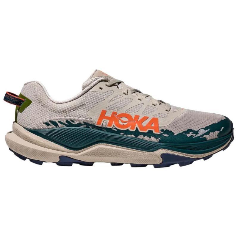 HOKA One One Slip Resistant Abrasion Resistant Low Top Trail Running Training Long Distance Running Shoes Men's Taupe Sneakers 1155115-PTYB