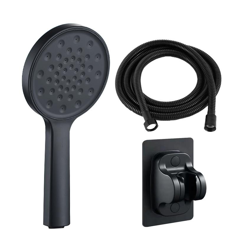 Pressurized Large Panel Large Water Outlet Handheld Shower Fine Hole Booster Home Bathroom Shower Head Set