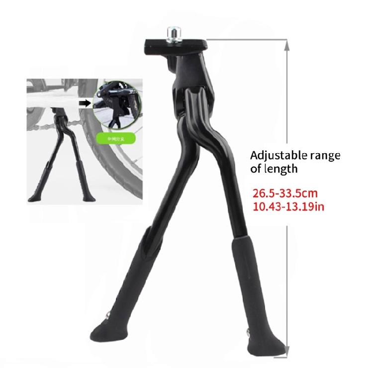 Mountain Bicycles Support Center Kickstand Foot Brace Double Leg Mountain Bicycles Holder Bikes Kickstand Parking Rack