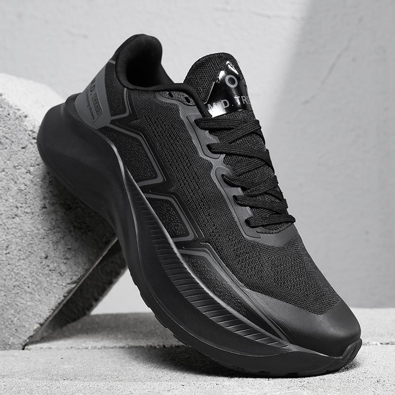 Mens Running Shoes 2026 New Breathable Lightweight Casual Jogging Gym Training Shoes Fashion Thick Sole Mesh Sneakers for Men