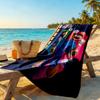 Mario Style Beach Towel Super Soft & Absorbent Comfortable Lightweight