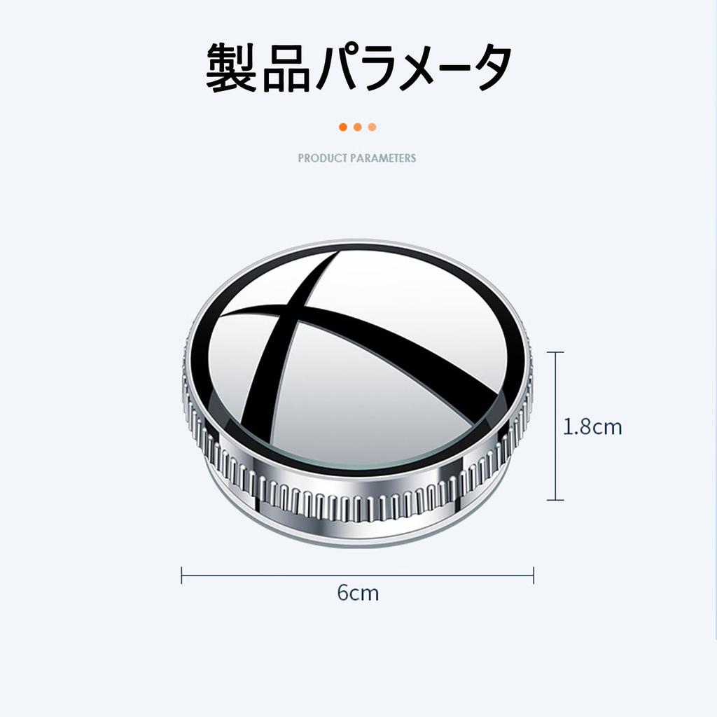 Refoiner Auxiliary Mirror, Car Round Side Mirror, Blind Spot Door