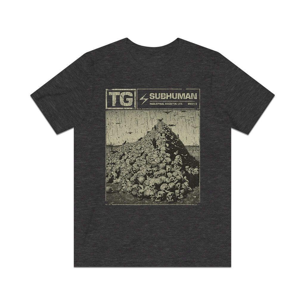 Throbbing Gristle Subhuman 1980 Vintage Men s T shirt S