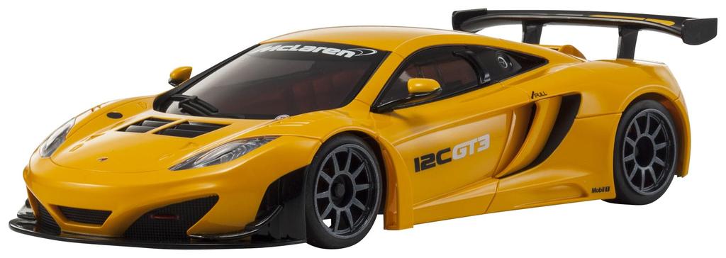 Kyosho ASC MR04W-MM McLaren 12C GT3 2013 Orange Mini-Z Body - MZP256OR