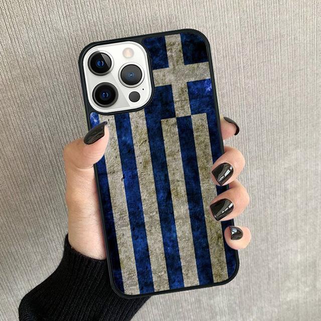 Greece Greek Flag Phone Case For iPhone 17 Air 15 16 11 12 13 14 Pro Max Cover For iPhone 17 Air Max Plus Coque Fundas