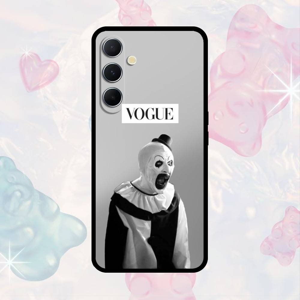 

AAA The-Clowns-horrors-T-Terrifier Phone Case For Samsung S25,S24,S21,S22,S23,S30,Ultra,S20,Plus,Fe,Note,10,9,5G Black Cover Samsung S20plus5G