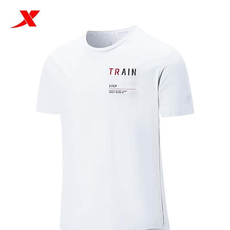 Xtep Men's Breathable Quick-Dry Short Sleeve T-Shirt
