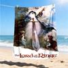 1pc Lord of the Rings Outdoor Flannel Throw Blanket Soft, Lightweight & Warm