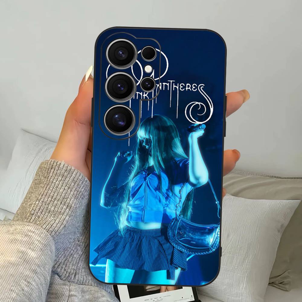 

Singer Pinkpantheress Phone Case For Samsung S 24 Fe 25 Ultra Plus 20 Lite 21 30 22 23 24 22 Ultra 5G Fundas Samsung S30 plus 5G
