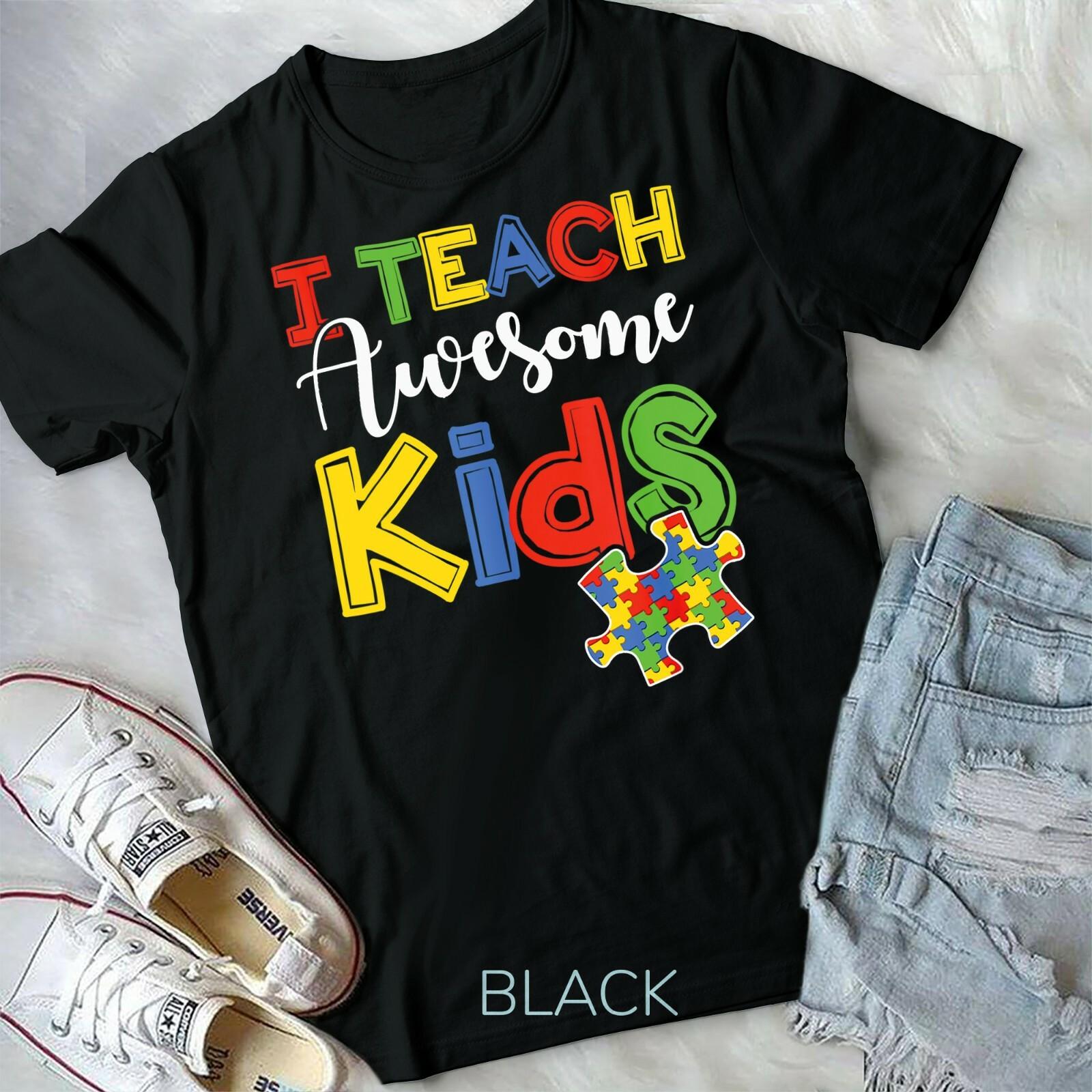 Autism Awareness Special ED Teacher Gifts T-shirt Unisex Youth T-shirt XXL