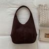 Women's Suede Hobo Bag Soft Shoulder Tote Handbag Casual Everyday Large Capacity Fashion Crossbody Bag