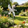 Asuka Series Seagull Windmill: Iron Art Garden Decoration