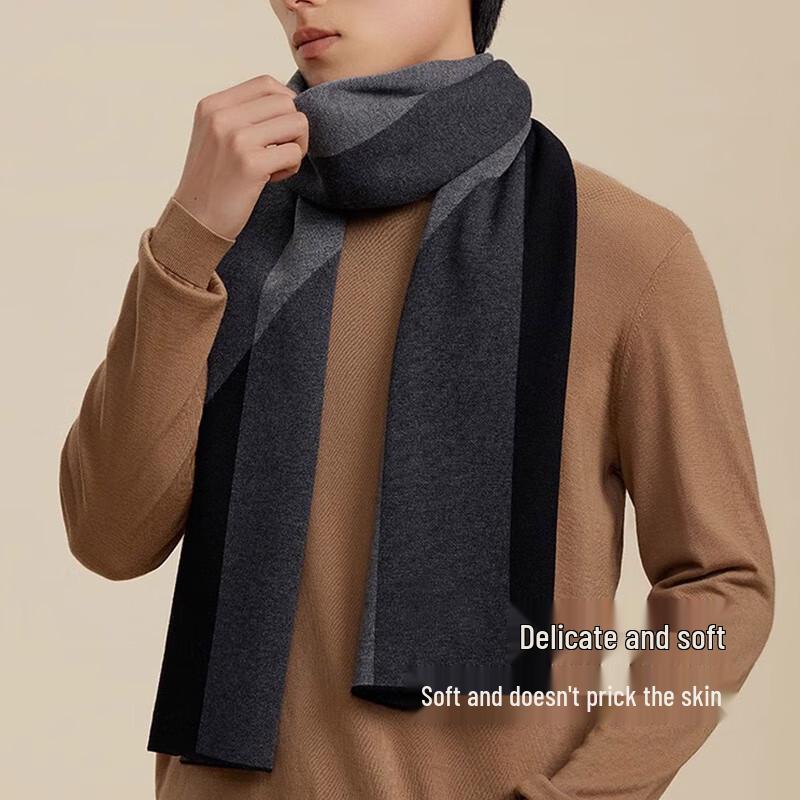 Men's Warm Scarf Gift Set