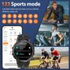 1000mAh Large Capacity Battery Smartwatch Men Outdoor Flashlight Bluetooth Call 3ATM Waterproof Sport Fitness Watches New