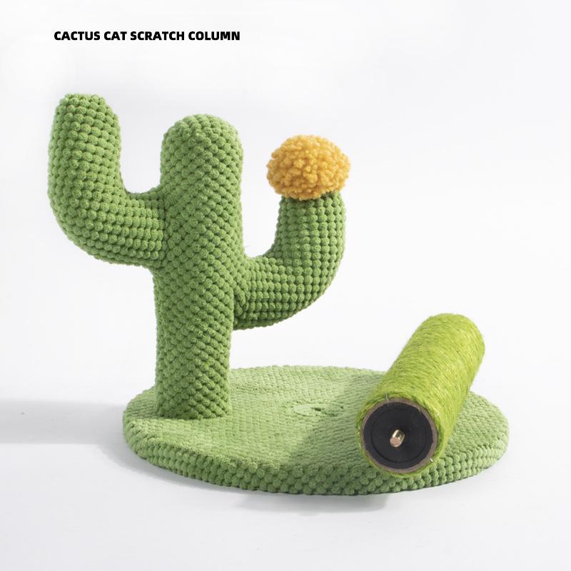 Sisal Cactus Cat Climbing Frame and Scratching Post Toy