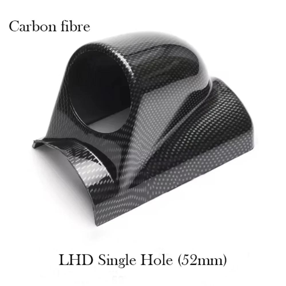 52mm Car Gauge Holder Single/Double Hole ABS Instrument Meter Rack Universal Car Auto Accessories for Left/Right Hand Drive