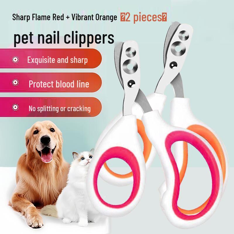 Pet Nail Clippers: Cat Paw Trimmer and Pliers for Small Pets