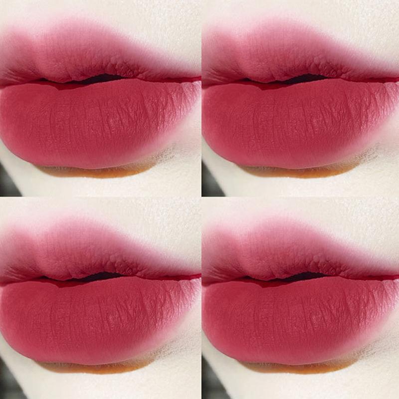 Herorange Velvet Matte Lip Gloss Glaze Waterproof Long-Lasting Liquid Lipsticks Tint Silky Texture Pigment Cosmetics