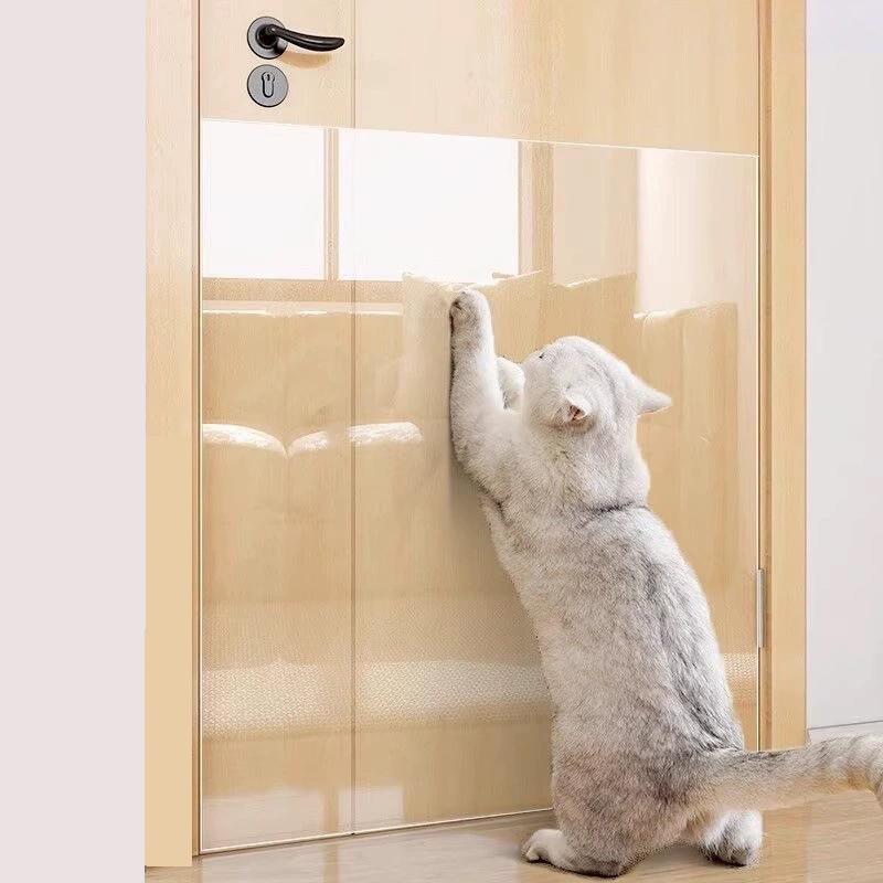 Transparent Cat Scratch Protector Made Of PVC Suitable For Furniture  Sofas And Lounge Chairs Easy To Disassemble And Durable.