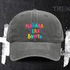 Pc Adjustable Baseball Cap with Maana Ser Bonito Design Lightweight Printed Craft WomenS Hat Tomorrow Will Be Better