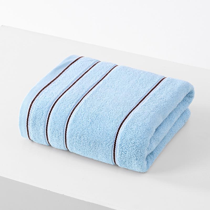High-End Embroidered Pure Cotton Absorbent Face and Bath Towel for Adults