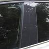 Glossy Black Carbon Fiber Car Window Door Column BC Pillar Post Cover Trim PC Material Sticker For Suzuki Swift 5-Door 2005-2016