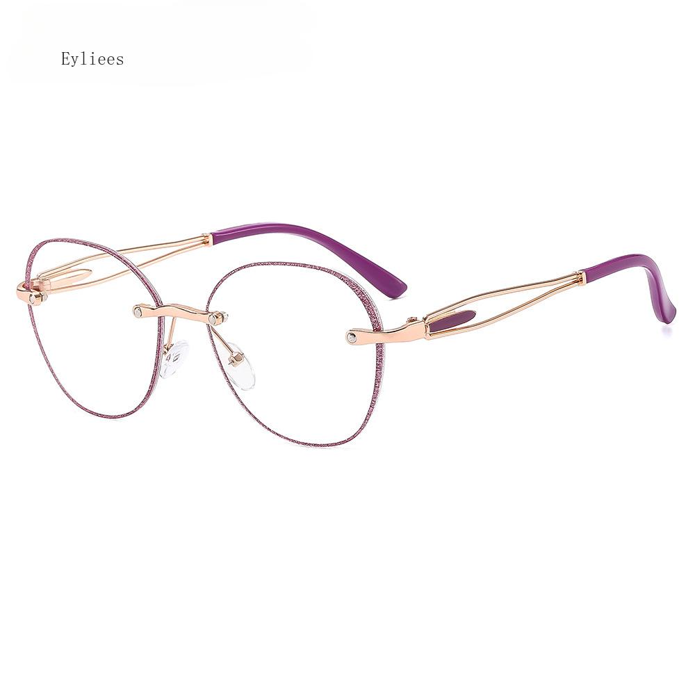 Reading Glasses Anti Blue Light Presbyopia Eyewear High-Definition For Men And Women Trendy Fashionable Transparent Frame
