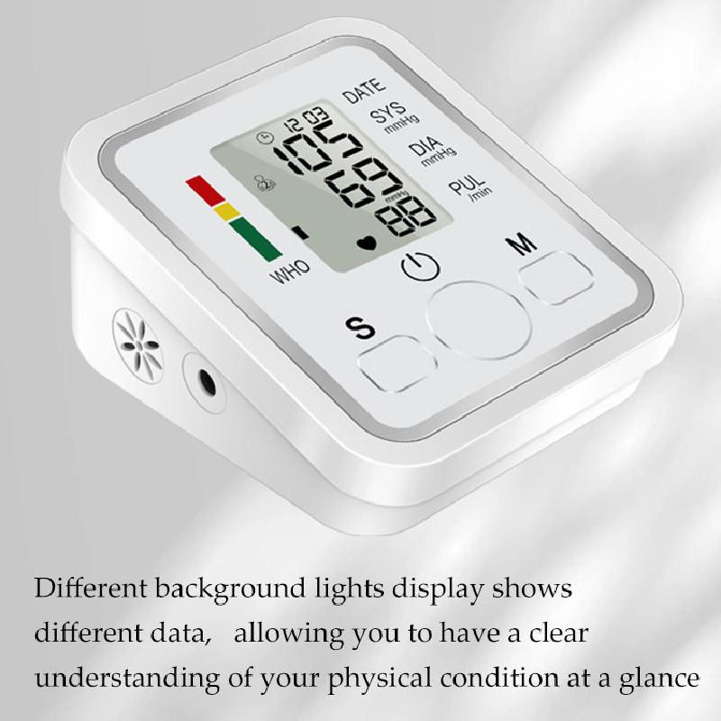 Pressure Blood Monitor Fully Automatic Medical Grade Electronic Home English
