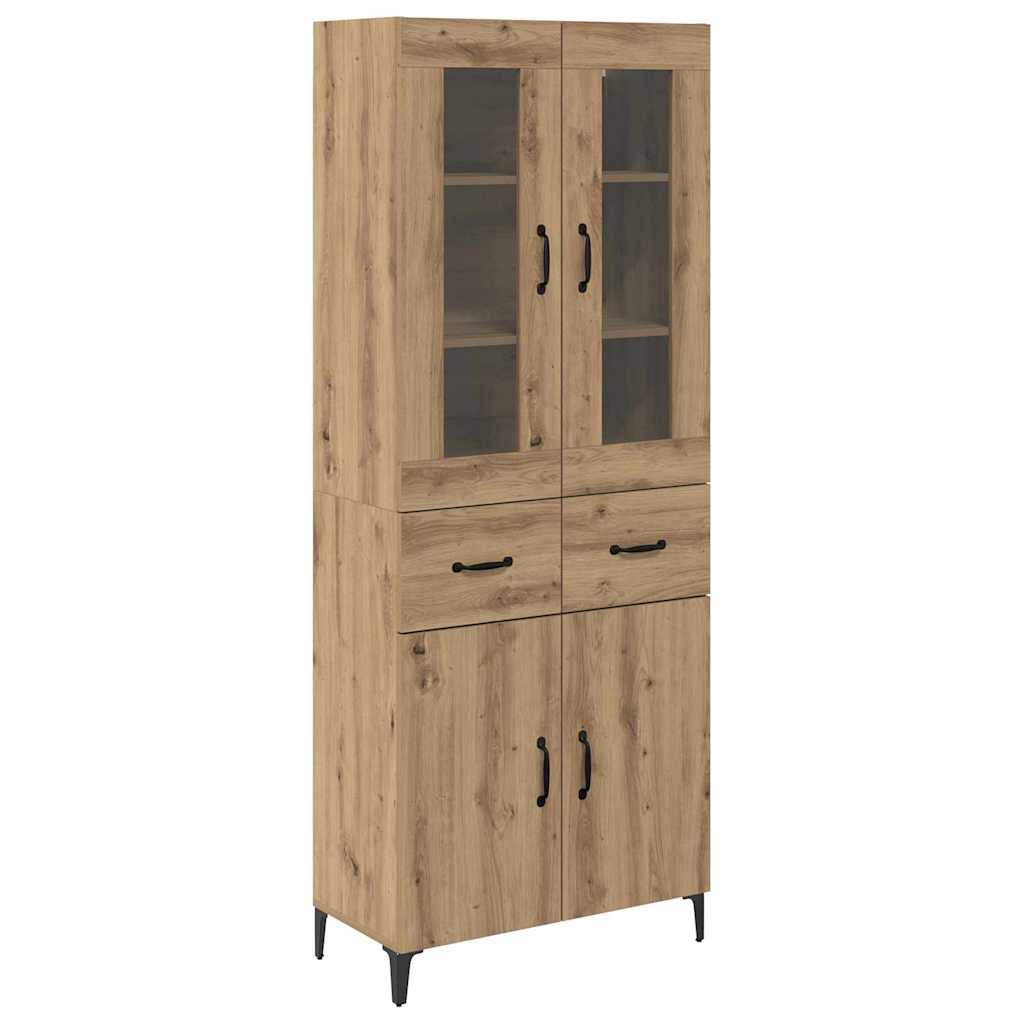 Highboard Artisan Oak 69.5 x 34 x 180 cm Particleboard