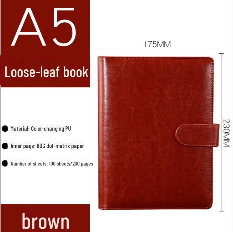 

Подарочный набор из блокнотов формата B5 и A5 с отрывными листами — настраиваемый, сменный сердечник для деловых встреч A5