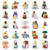 50 Original Graffiti Art Stickers: Waterproof Decor for Journals, Water Bottles, and Suitcases