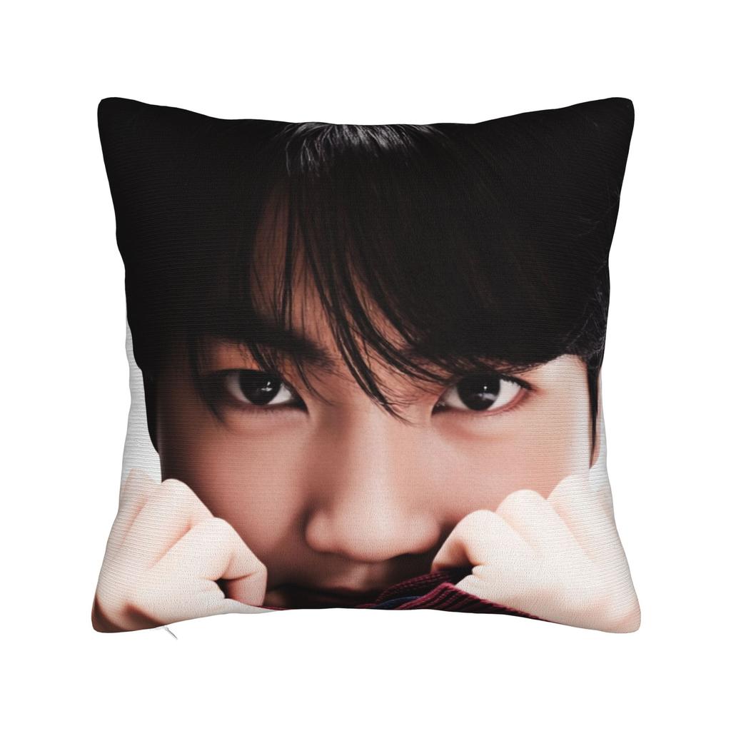 Korean Kpop Style Jinjinjin Cool Boy Pillow Case Retro Trendy Pillow Cover Comfy Pillowcases For Living Room Chair