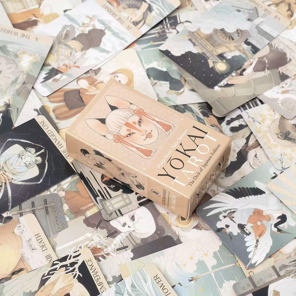 10.3*6cm Yokai Tarot Deck 78 Pcs Cards Rooted in Japanese Folklore