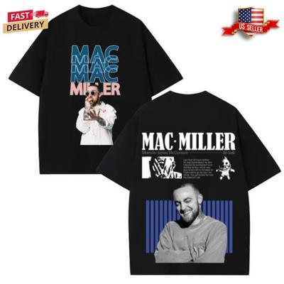 Vintage Mac Miller T-shirt, Hip Hop Music Tee, Unisex Streetwear Top, Fan Gifts