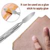Double head leather oil paste dye quick pencil applicator paint roller tool for leather crafts tools double side Diy Handmade