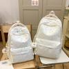 Schulranzen Koreanisch klein frisch Schulranzen weibliche Studentin einfacher kleiner floraler Rucksack leicht große Kapazität Highschool-Rucksack