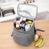 Large Capacity Double Shoulder Insulated Bag Durable Oxford Cloth Picnic Camping Sports Backpack for Outdoor Cold Ice Retention