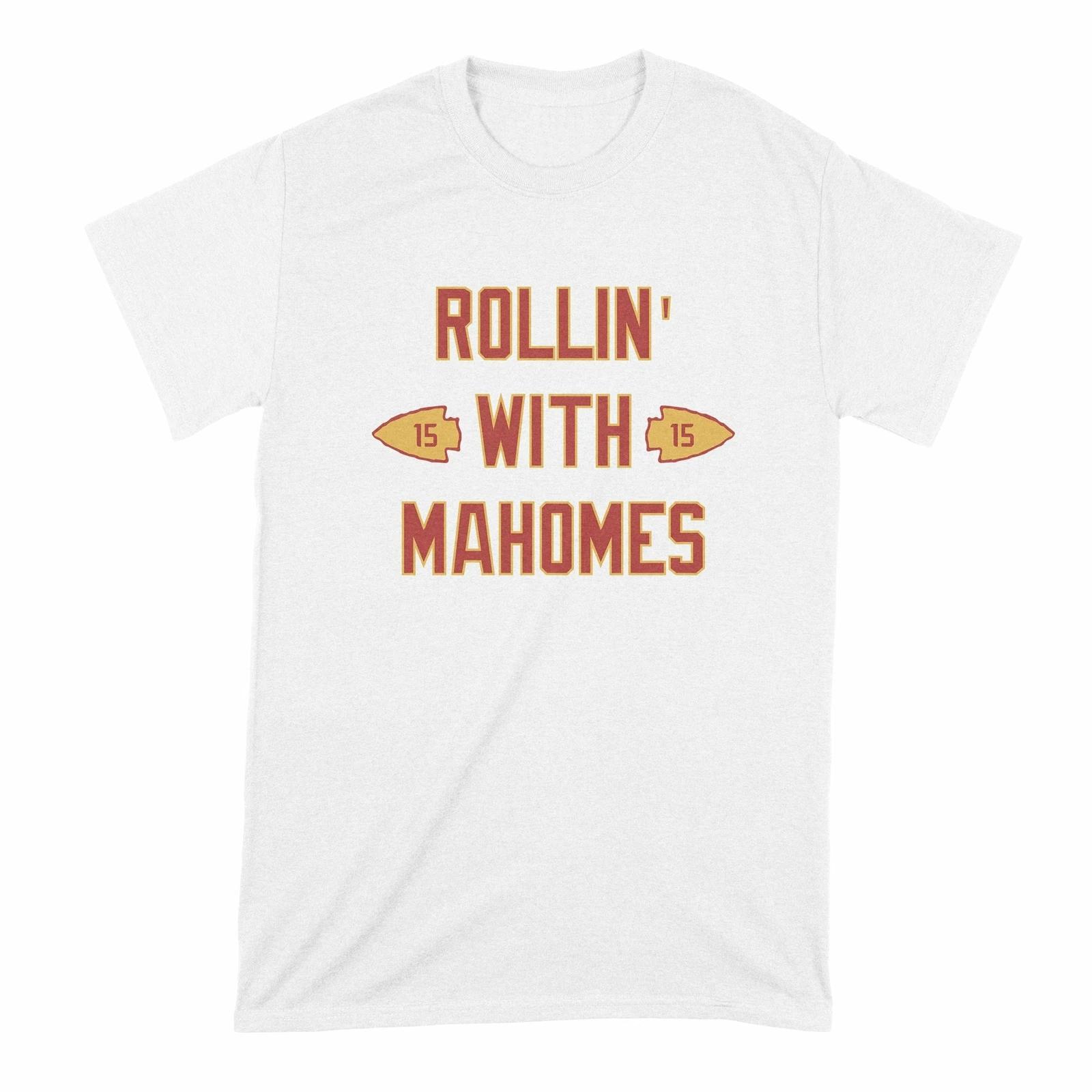 

Rolling With Mahomes TShirt Mahomes Shirt S