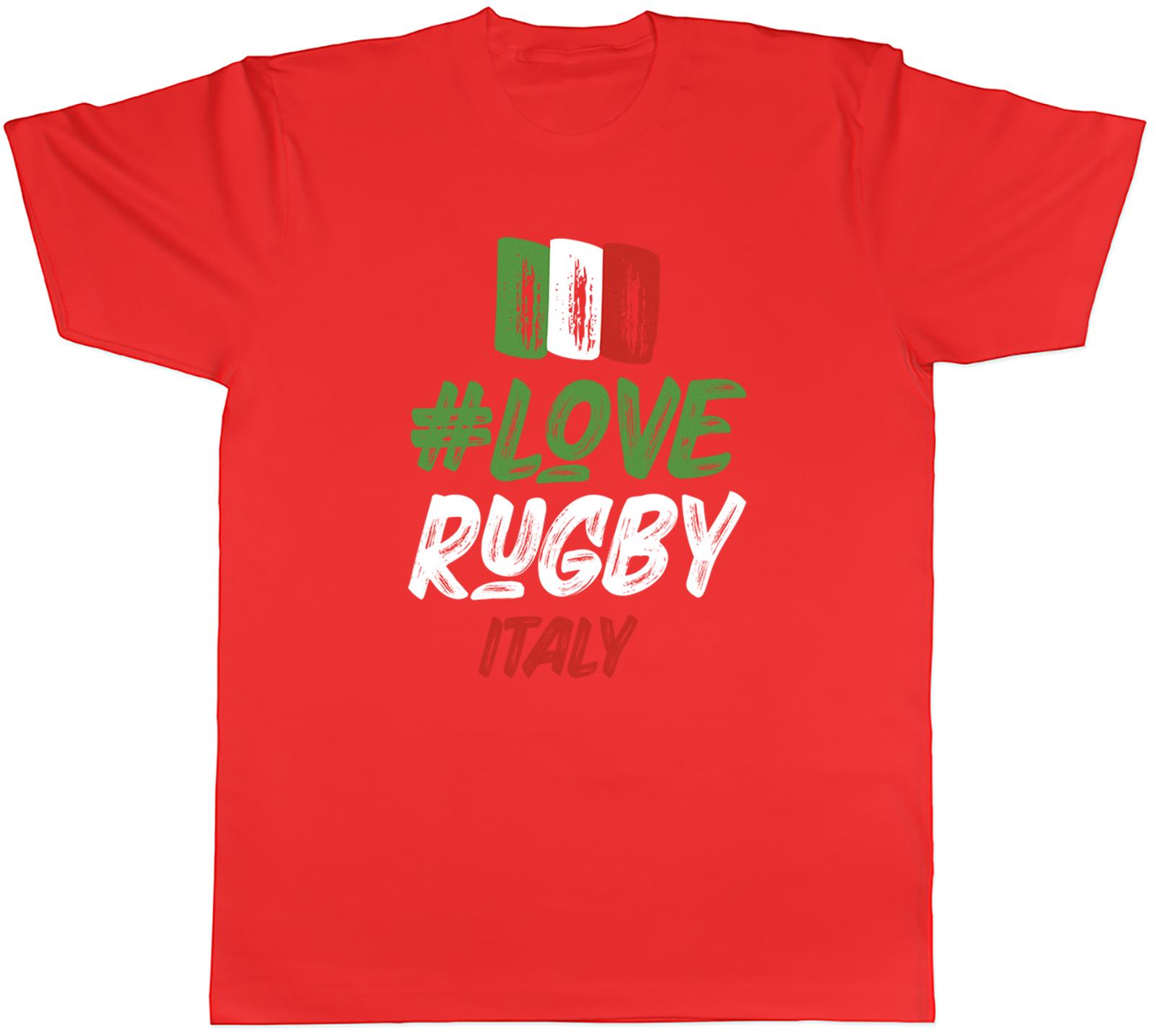 Italy Rugby Supporter Fan Unisexs TShirt Tee Gift Top S