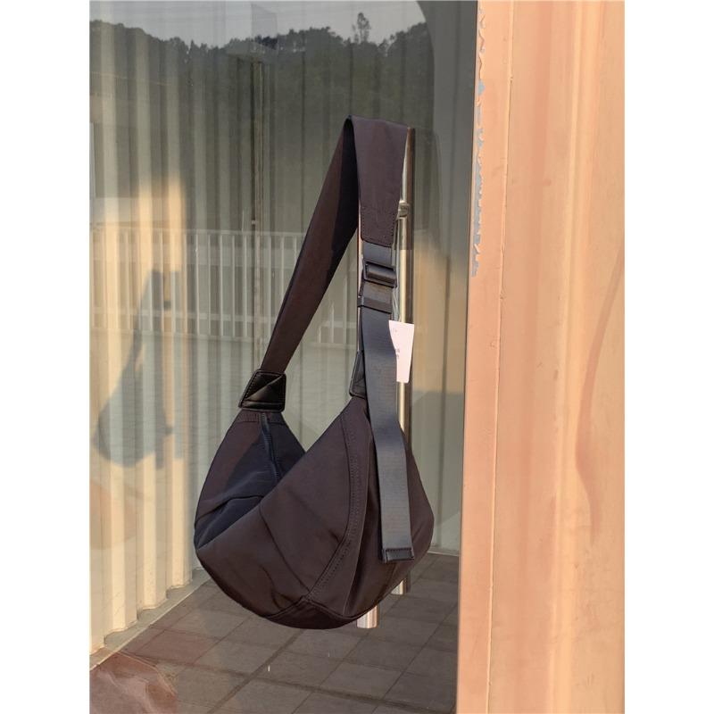 Borsa a Tracolla Versatile a Forma di Raviolo Semplice Borsa a Luna Borsa a Spalla Singola per Studenti