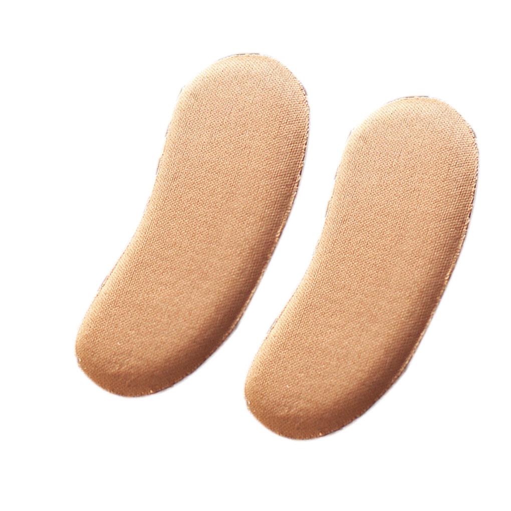 2 Pairs Shoe Grips Liner Sponge Shoes Pad Stickers High Heel Cushion Inserts Foot Care