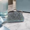 Pailletten Muntzakje, Dames Glitters Muntzakje, Mini Portemonnee met Kiss-Lock Sluiting voor Munten Contant Geld Sieraden