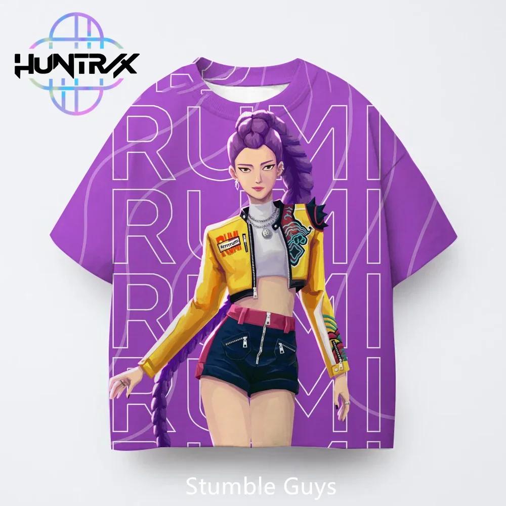 

Summer T-shirt, Anime Clothing, Demon Slayer Cartoon Short-sleeve Casual Fashion for Boys and Girls 100