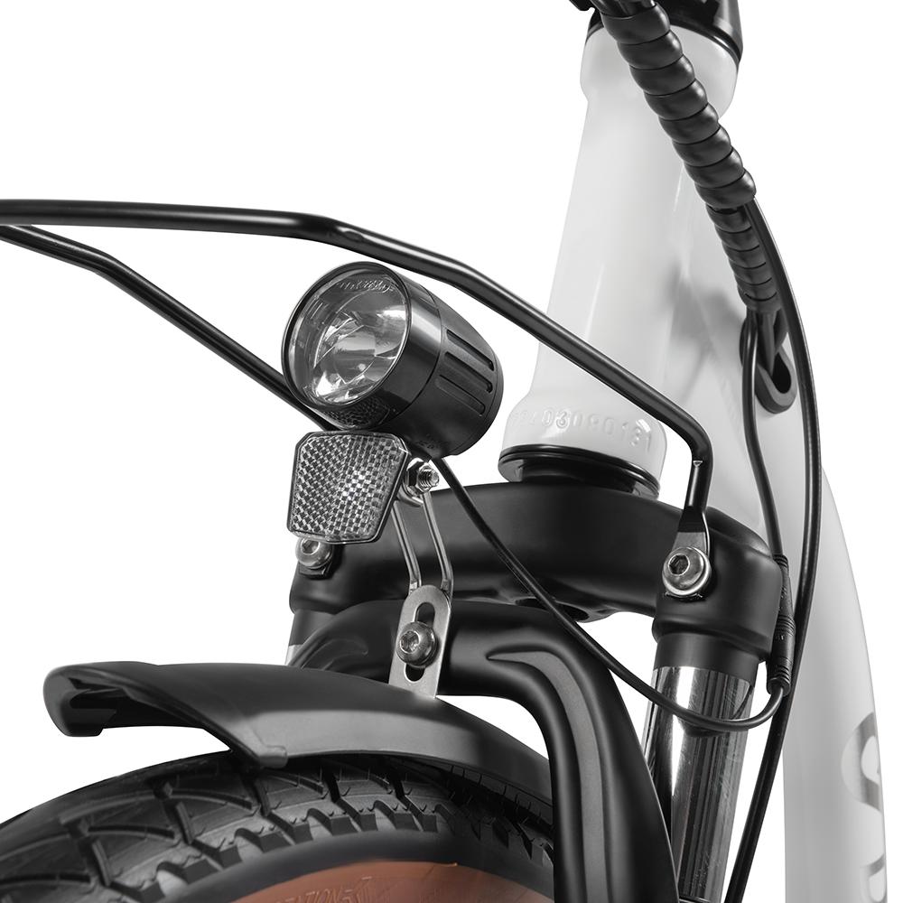 DYU C6 PRO Elektrinis dviratis su priekaba suaugusiems 250W variklis 36V15.6AH baterija Miesto važinėjimas elektrinis dviratis 26.2 colio padangos Važiavimas lauke E-dviratis