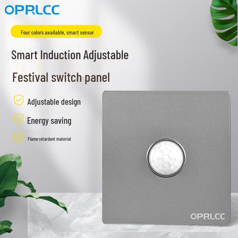 OPRLCC 86-Type Recessed Infrared Motion Sensor Light Switch