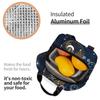 Moon Galaxy Pattern Insulated Lunch Bag for Women Children Portable Food Boxes Thermal Lunch Box Tote