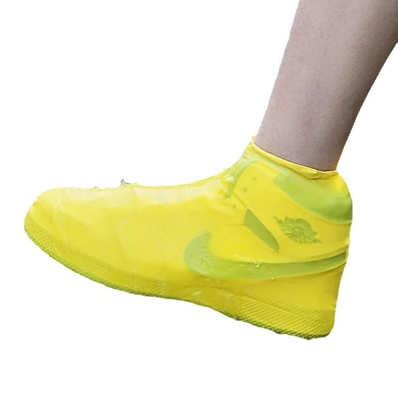 Silicone Resistant Overshoes Rain Waterproof Shoe Covers Protector Reusable